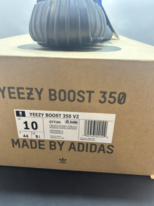 Adidas Yeezy Boost 350 V2 Dazzling Blue Size 10 (UA) - Image 8