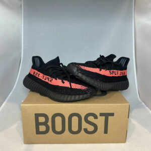 adidas Yeezy Boost 350 V2 Core Black Red Size 5 (A)