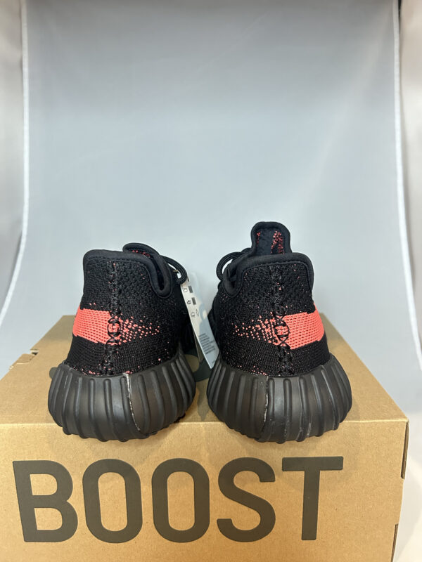 adidas Yeezy Boost 350 V2 Core Black Red Size 5 (A) - Image 3